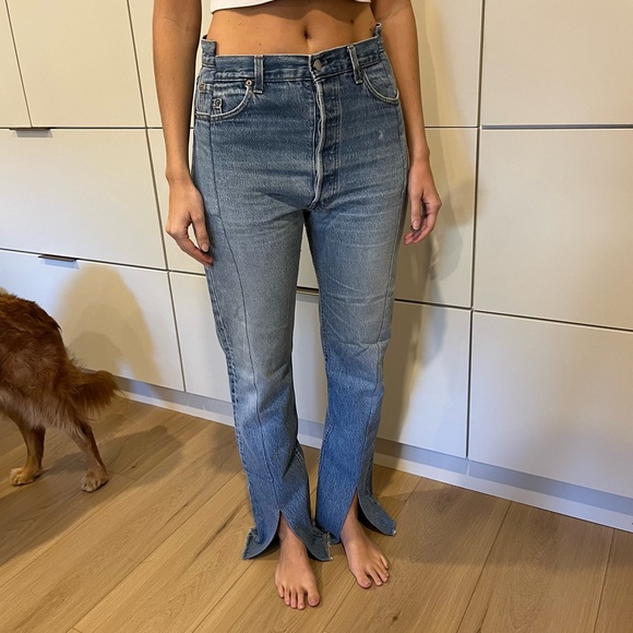 EB Denim Split Hem OGs - Picture 1 of 5